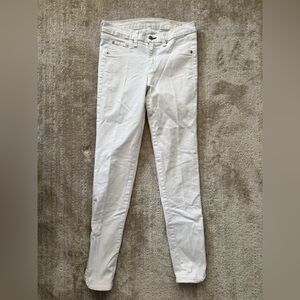 Rag & Bone White Denim Jeans
